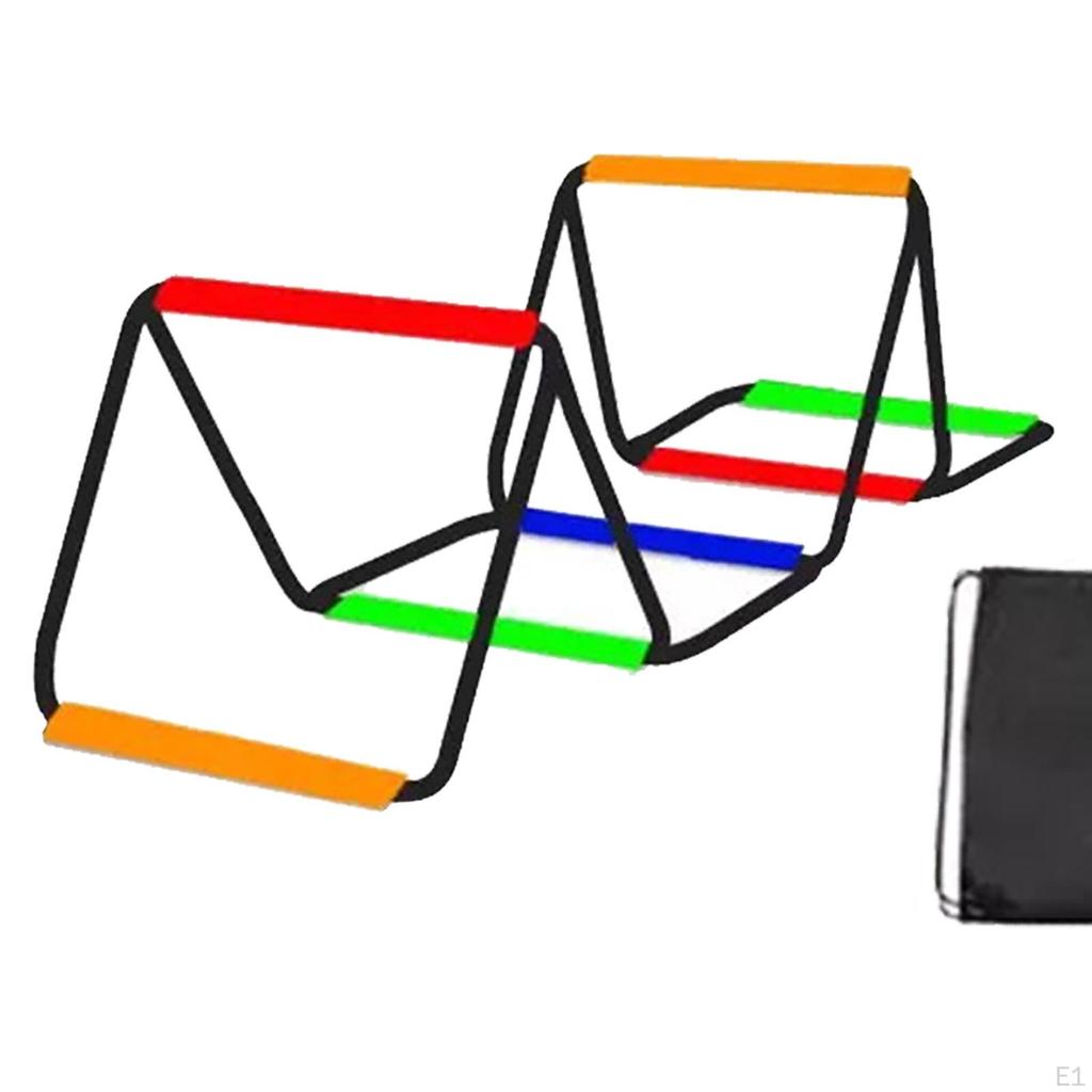 Agility Ladder Training Equipment Flexible Improves Coordination Multipurpose Portable Feet