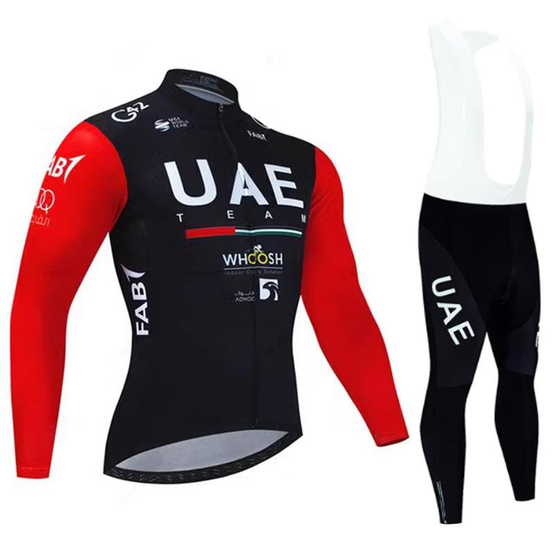 2026 Winter Warm Cycling Suit Cycling Suit Bike Winter Fleece Long Sleeve Suit Tour De France Road Bike Riding Overalls