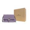 Coach Studio 12 Push Button Closure Leather Mini Shoulder Crossbody Bag Women bags Purple CE762-LHVHM