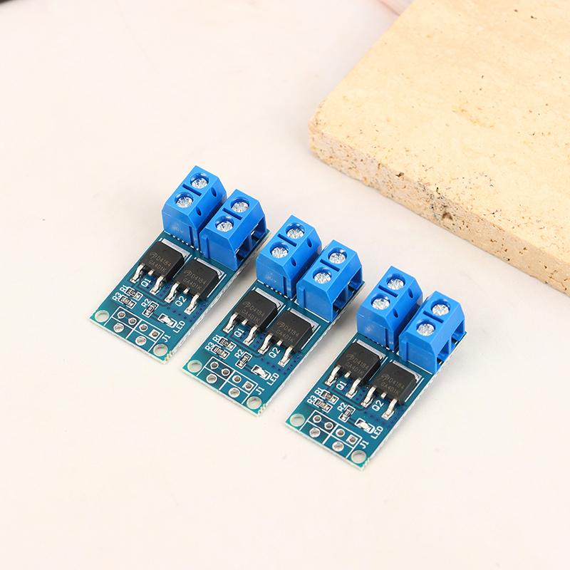10 шт. 15А 400 Вт Мосфет Триггерный переключатель Модуль драйвера DC 5V-36V ШИМ Регулятор Панель управления Плата управления двигателем