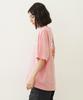 Milkfed Casual PRETZEL WIDE TEE In Pink Women's S/S