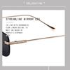 Rimless Square Sunglasses for Women Small Rectangle Ladies Metal Shades Punk Sun Glasses  for Women