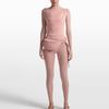 Nike X Skims Матовый спортивный топ-майка с влагоотводящей технологией Dri-FIT, однотонный, с круглым вырезом, женские топы TPTNK10540W-HIM