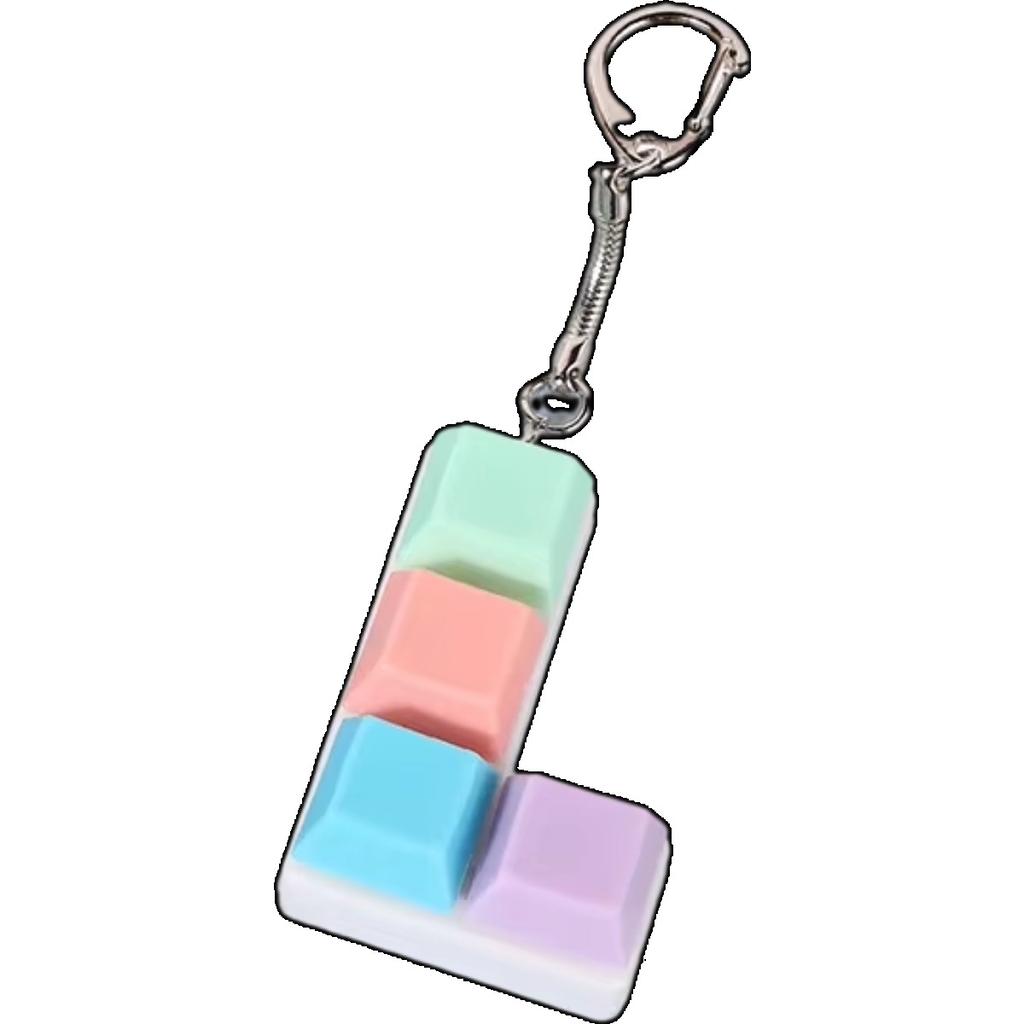 Squeeze Keyboard Россия Декомпрессия Маленькая игрушка Декомпрессия Подвеска Брелок Нажатие Кончиком Пальца Творческий Подарок Для Детей И Взрослых