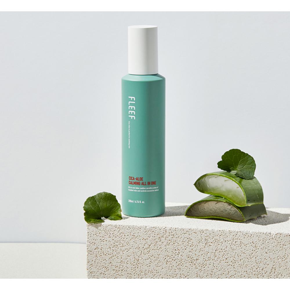 FLEEF Cica Aloe Calming All-in-One, 200 мл, 2 шт.