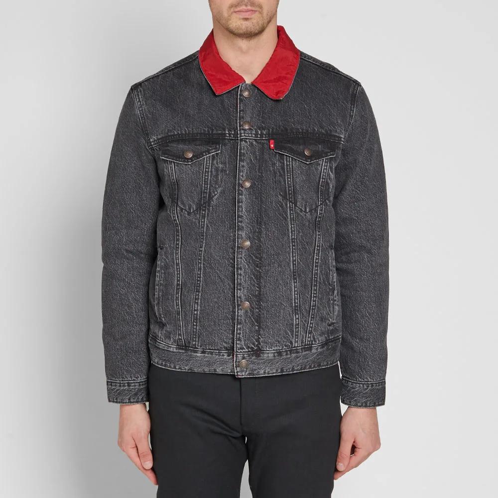 Куртка-тракер Jordan Air Jordan X Levis с двусторонним дизайном 56437-0002
