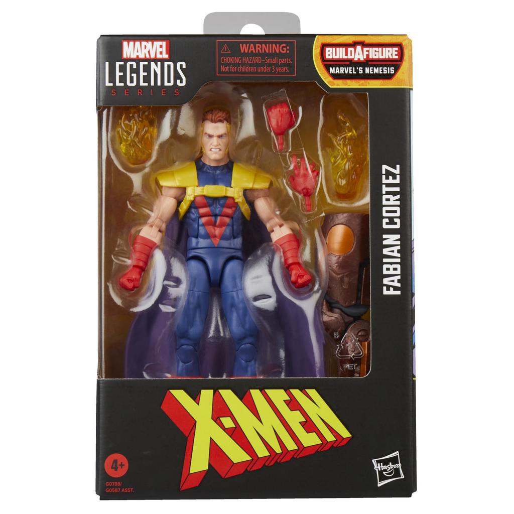 Marvel Legends Series Fabian Cortez Comic Collectibles Scale Action Figure X-Men 6-Inch