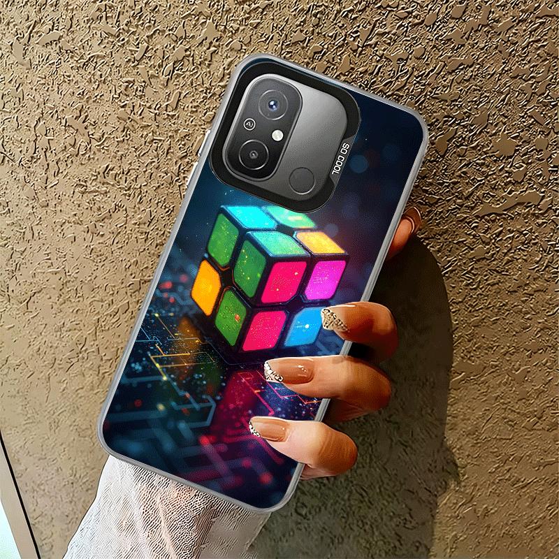 Чехол для телефона Rubik Cube Formula Spoofs Math для Xiaomi Redmi 15C 15 14C 13C 12C Poco X5 X6 X7 Pro X3 F8 F7 Ultra M8 13 12 Cov