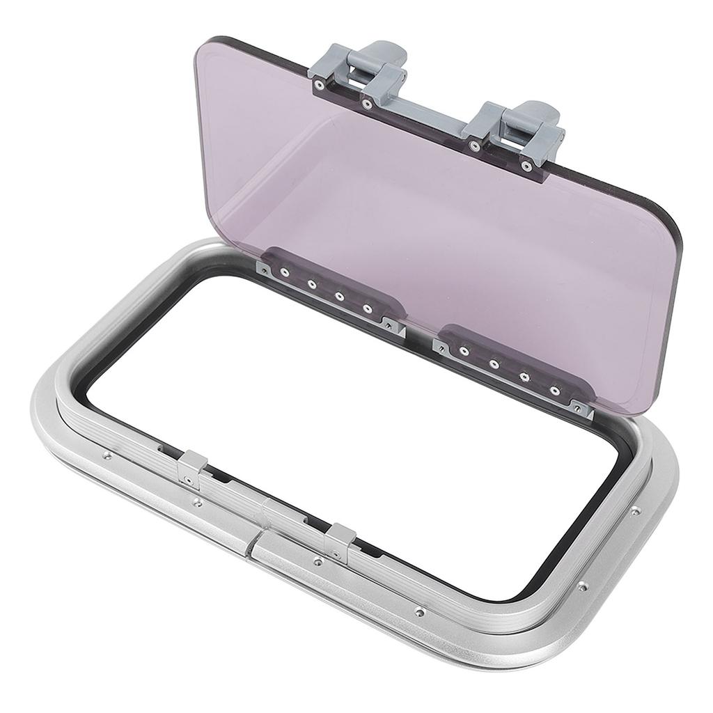 347x251мм Морской иллюминатор Прямоугольное окно с внутренним открыванием Люк для вентиляции и освещения для яхты, корабля, автодома