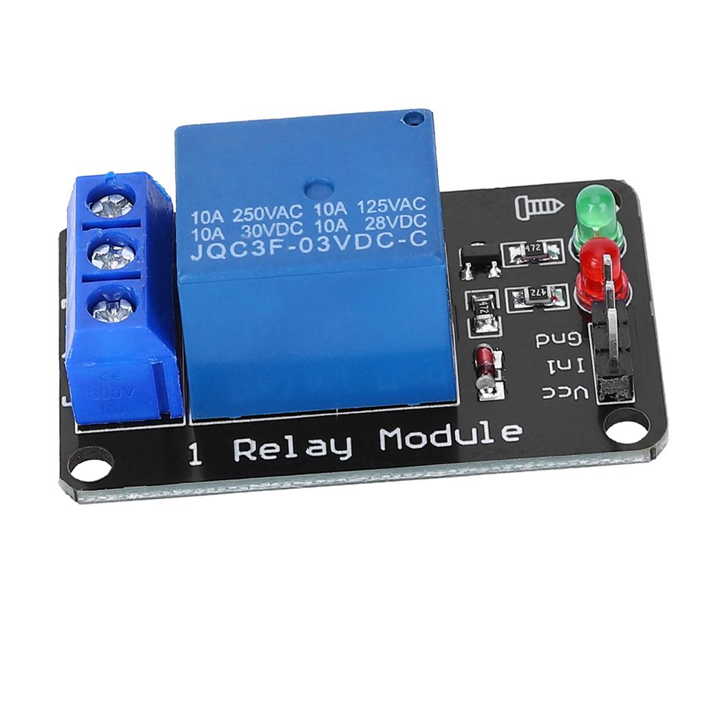1 Relay Module Device Electronic Control Accessories Without Optocoupler Blackboard 3.3V