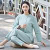 Cotton Linen Tai Chi Clothes Set Chinese Style Tea Clothes Yoga Clothes Ladies Suit