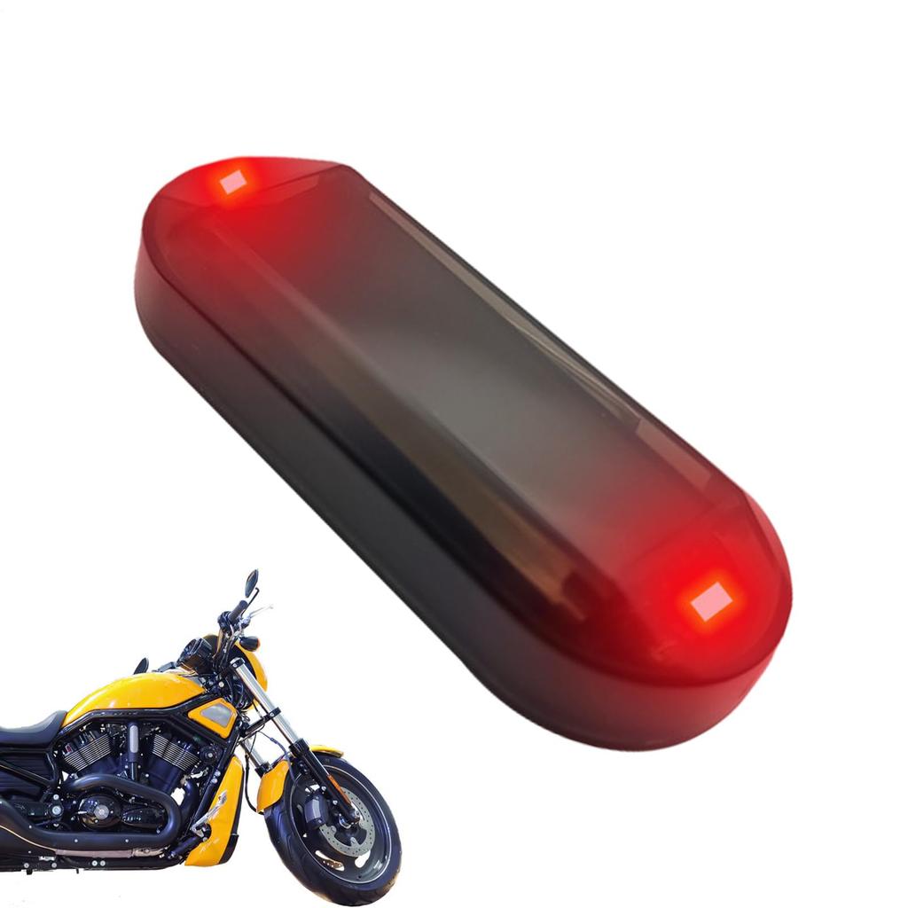 Generic Dummy Car Warning Light - Fake LED Flashing Car Alarm to Prevent Solar