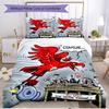 3pcs Duvet Cover Set (1*Duvet Cover + 2*Pillowcase, Without Core), Eintracht Frankfurt Print Soft All‑Season Bedding Set, Home Bedroom Decor Gift