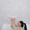 5/10pcs 70x35cm Wallpaper Self-adhesive 3D Three-dimensional Wall Pasting Foam Brick Pattern Kindergarten Background Wall Decoration Wallpaper