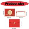 Year of the Snake 2025 Popup Spring Festival with Envelope Chinese New Year Blessing Card for Family and Friend A0KF