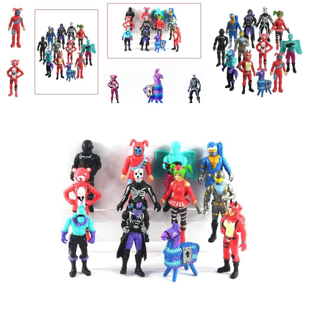 Fortnight Fortnite 12pc Pvc Action Figure Pack Game Collection Toy Playset Doll