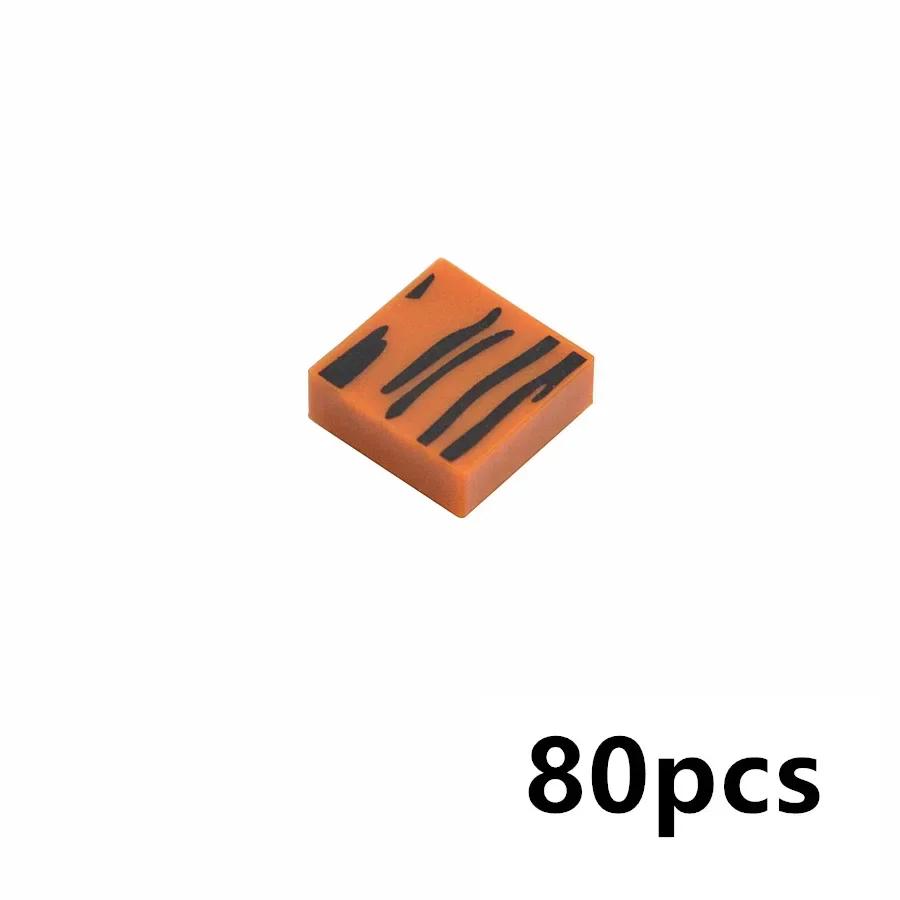 Smooth 2x2 Floor Printed Tile Assembled Building Blocks MOC City House Bricks Decoration Ceramic Tile Construction Toys