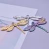 Высококачественные подвески-стрекозы для изготовления ювелирных изделий, ручная работа, подвеска из нержавеющей стали, металлические аксессуары