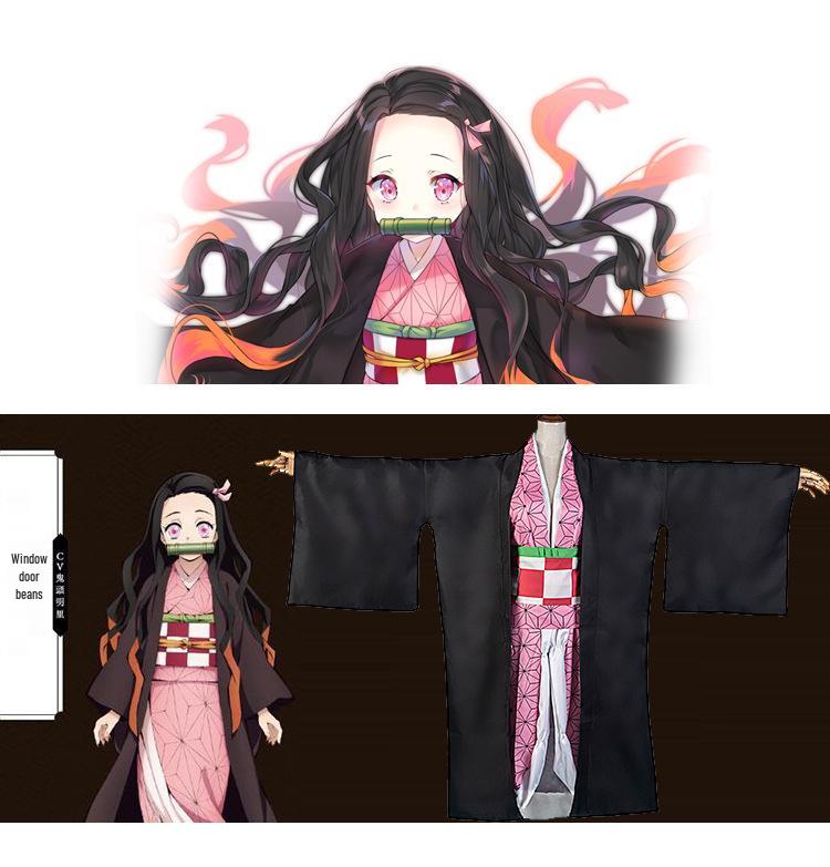 Demon Slayer Halloween Costume: Tanjiro, Nezuko, Zenitsu, and Giyu Cosplay