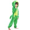 Dinosaur Kigurumi Baby Boys Girls Room Wear Warm Clothes Romper Coverall Halloween Costume Christmas Present Birthday Green Children's