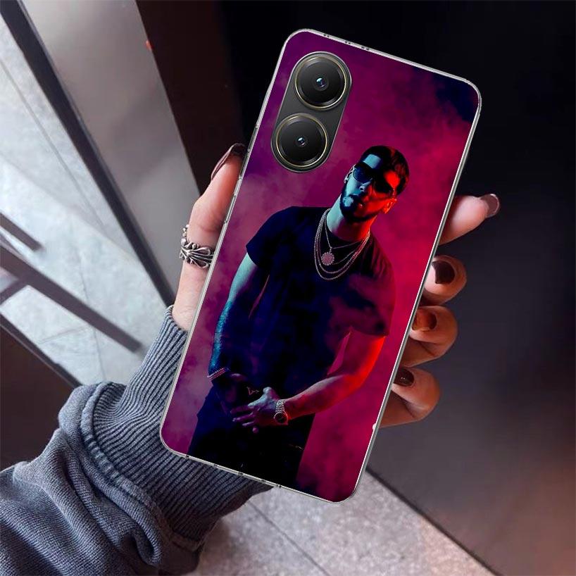 Anuel AA Real H-Hasta La M-Muerte Phone Case For Xiaomi Poco X7 X6 X5 Pro F7 Ultra Redmi 15C 15 13 13C 12 12C 10 10A 10C 9 9A 9C
