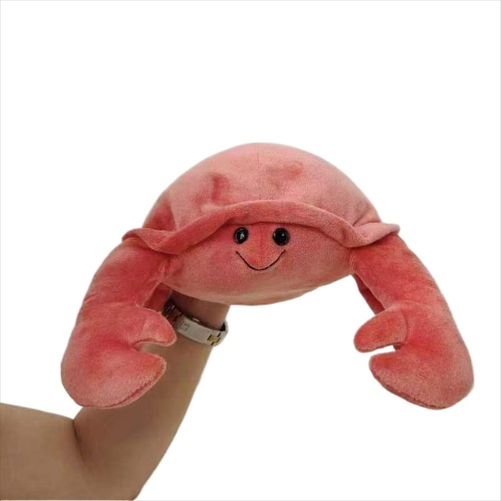 Movable Mouth Plush Shark Puppet Hand Doll Sea Animal Puppets Christmas Early Education