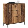 Sideboard Reclaimed Wood 79.5 x 33 x 82 cm Engineered Wood