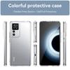 KEYSION Прозрачный противоударный чехол для Xiaomi 12T Pro 5G 12X 12 Pro, прозрачный бампер, мягкий силиконовый чехол из ТПУ для Redmi 12 4G