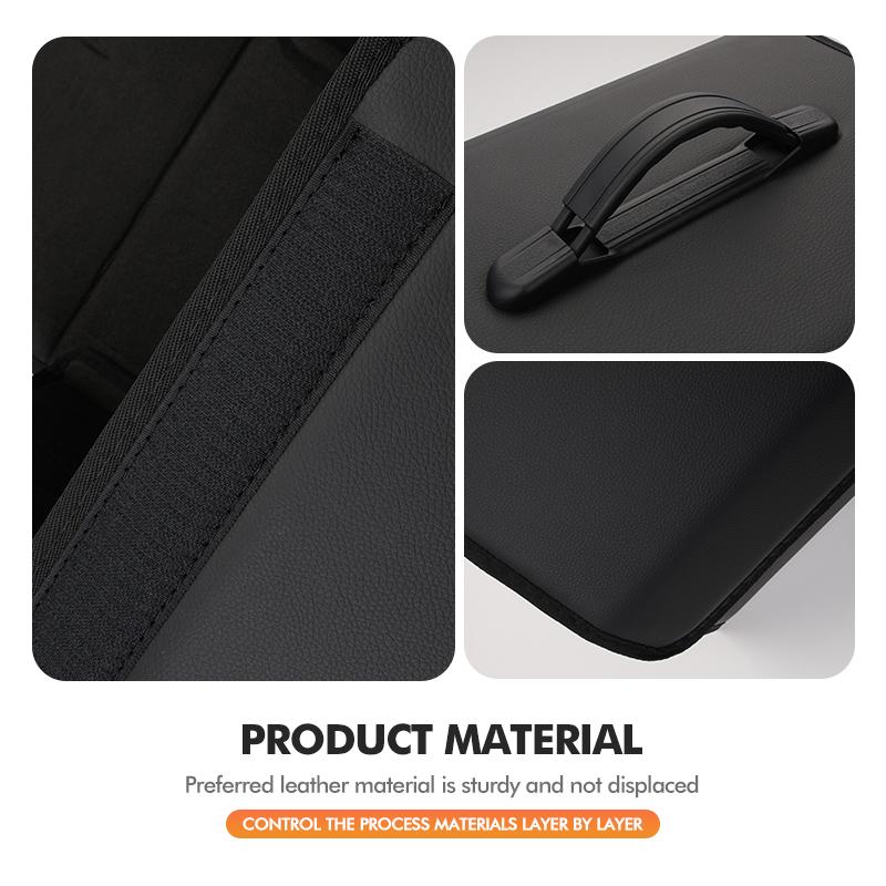 Car Trunk Storage Box Leather Luggage Storage Folding Bag For Citroen C5 C1 C2 C6 C4L DS3 DS4 DS5 C-Elysee Grand Berlingo ajo256