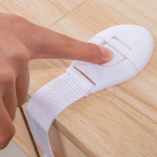 10 шт. Детский ремень безопасности, самоклеящийся, многоцелевой, для шкафа, окна, ящика, морозильной камеры, двери, для детей