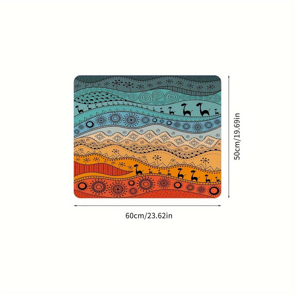 Новый Ретро Коврик на Верхнюю Панель Стиральной Машины Барная Стойка Нескользящий Коврик Теплоизоляционная Подставка Диатомовая Земля