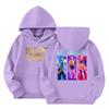 Child Fashion Lightweight Long Sleeve Pullover With Pockets  Print Hoodie