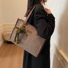 Plaid Bag Women's Large-capacity New Autumn and Winter Versatile Shoulder Bag Leisure Class Commuter Tote Bag