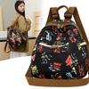 Commuter Backpack Women's Printed Backpack Travel Bag