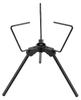 CAMPING MOON Smart Stand, Short Type, with Upper Support (Trivet), Gas Stand, Black Gear, BKZ02