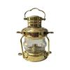 Nautical 35.56 Cm Ship Lamp Boat Full Brass Oil Lantern Maritime Collectible Home Decorative