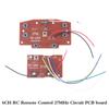 PCB Transmitter RC Control Board 27MHz Circuit Board Receiver Board  Remote Control Toys