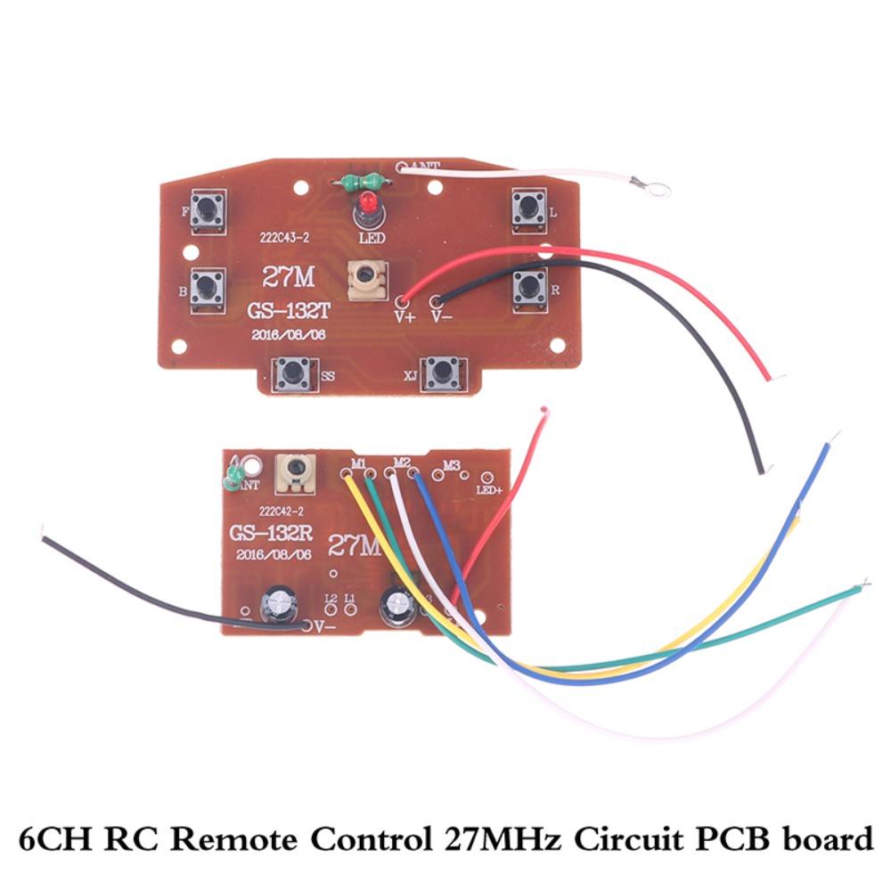 PCB Transmitter RC Control Board 27MHz Circuit Board Receiver Board Remote Control Toys