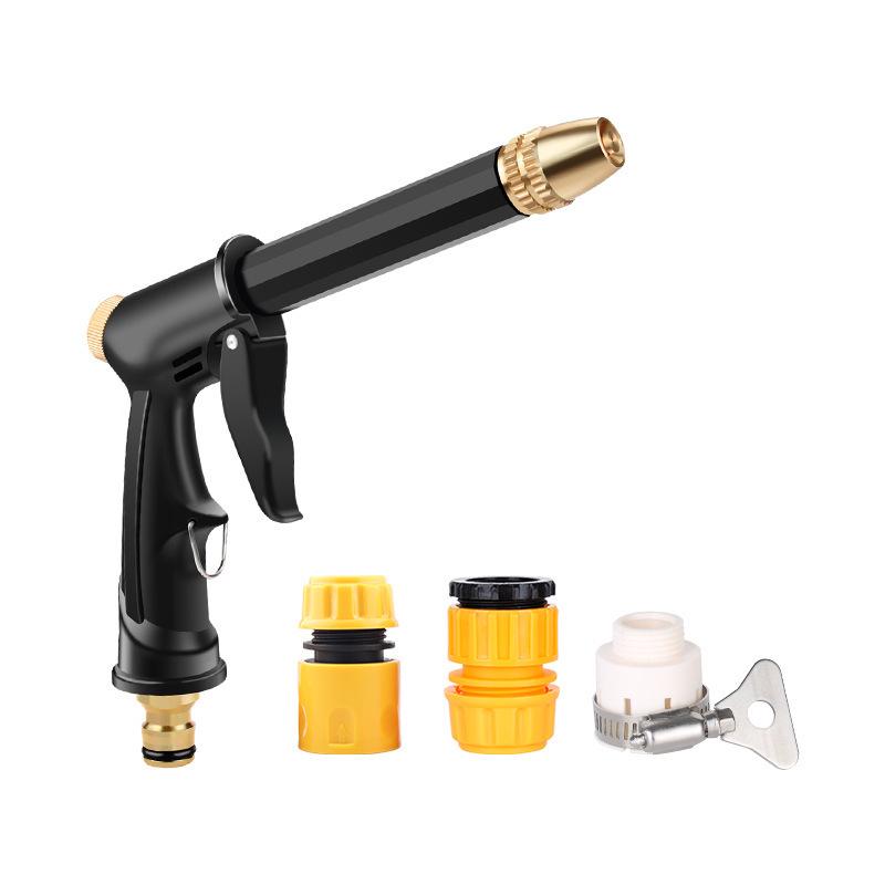 Комплект садового шланга высокого давления и распылительной насадки для мойки автомобиля