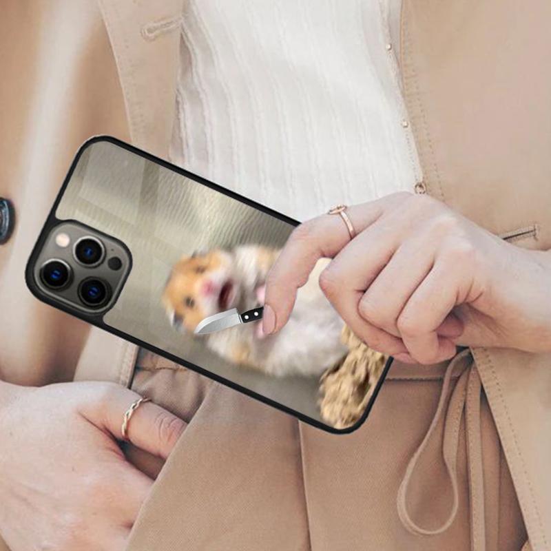 Funny Cute Hamster Magnetic Phone Case For APPLE iPhone 17 Air 16 14 13 12 Pro Max 15 Plus Wireless Charge With MagSafe Cover