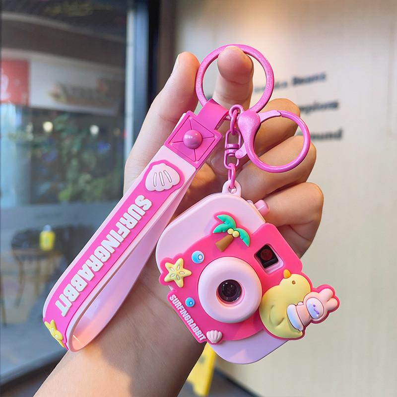 Прекрасный брелок-проектор в виде камеры, декоративный мультяшный брелок, подарок на все случаи жизни