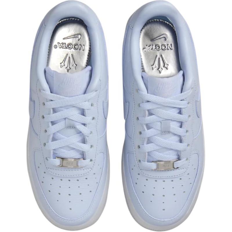 NOCTA x Nike Air Force 1 Нескользящие Устойчивые к истиранию Низкие Детские Скейтбордические Кроссовки Светло-фиолетовые Кроссовки HQ1772-500