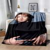 3D Плед с изображением Джексона Вана, Звезды-певца, Мягкий плюшевый плед, Фланелевый плед-покрывало для гостиной, спальни, кровати, дивана, Пикника, Подарок для детей