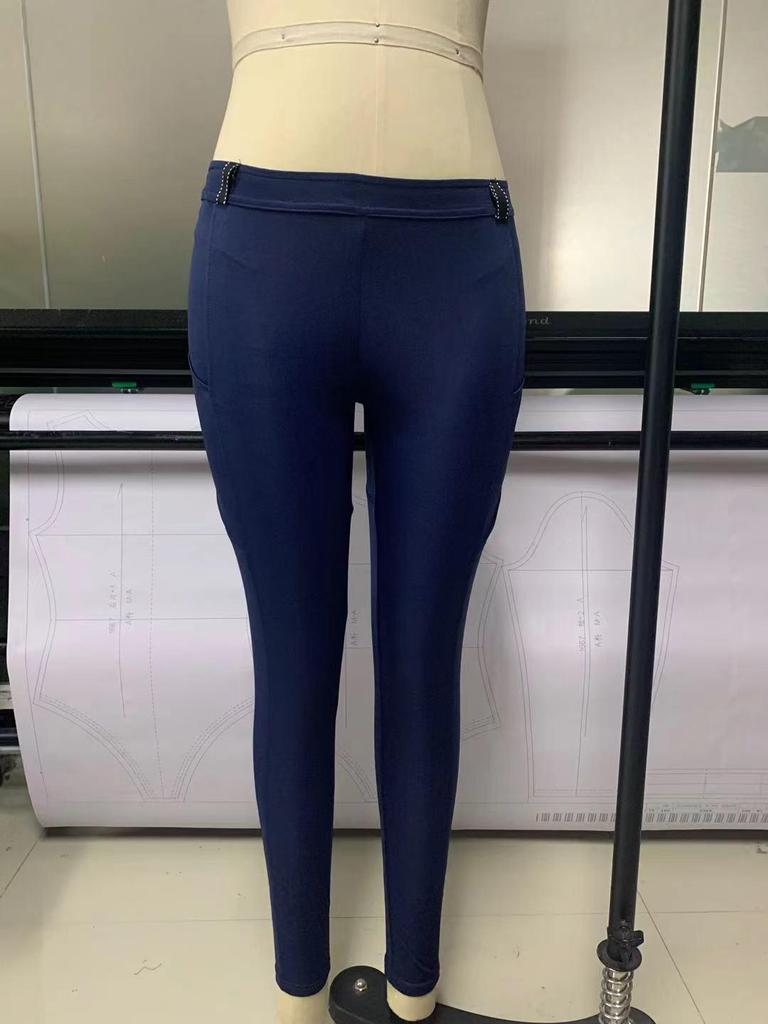 Европейские аристократические эластичные брюки для верховой езды - Женский повседневный дизайн с эффектом лифтинга бедер