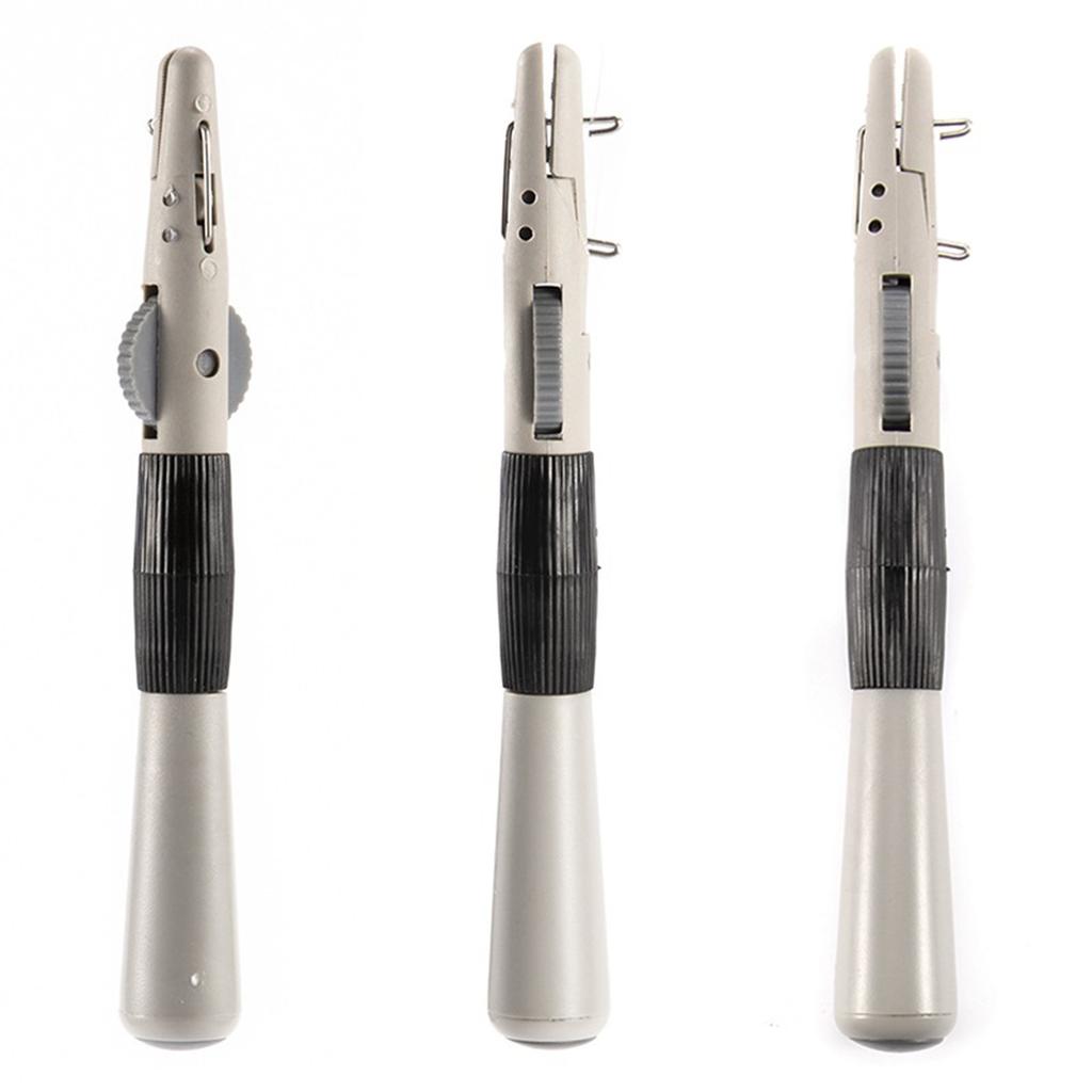 Ручка-крючок для галстука Портативный узеловщик Инструмент для связывания рыболовных крючков Рыболовное снаряжение