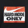 Nike Hard Mode Удобная повседневная свободная футболка с коротким рукавом для мужчин, черные IF5520-010