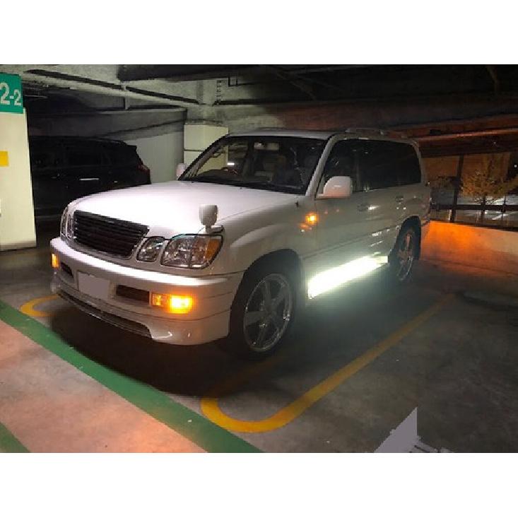 Smoked Lens Amber Sequential LED Side Marker For Toyota Land Cruiser Lexus LX470
