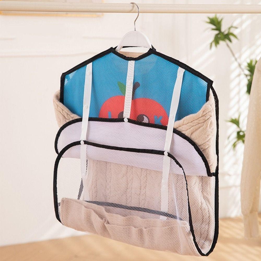 Складная сетка для сушки белья Экономия места Быстросохнущая Сетчатая сушилка для одежды Дышащая Милая сетчатая вешалка для одежды Для помещений и улицы