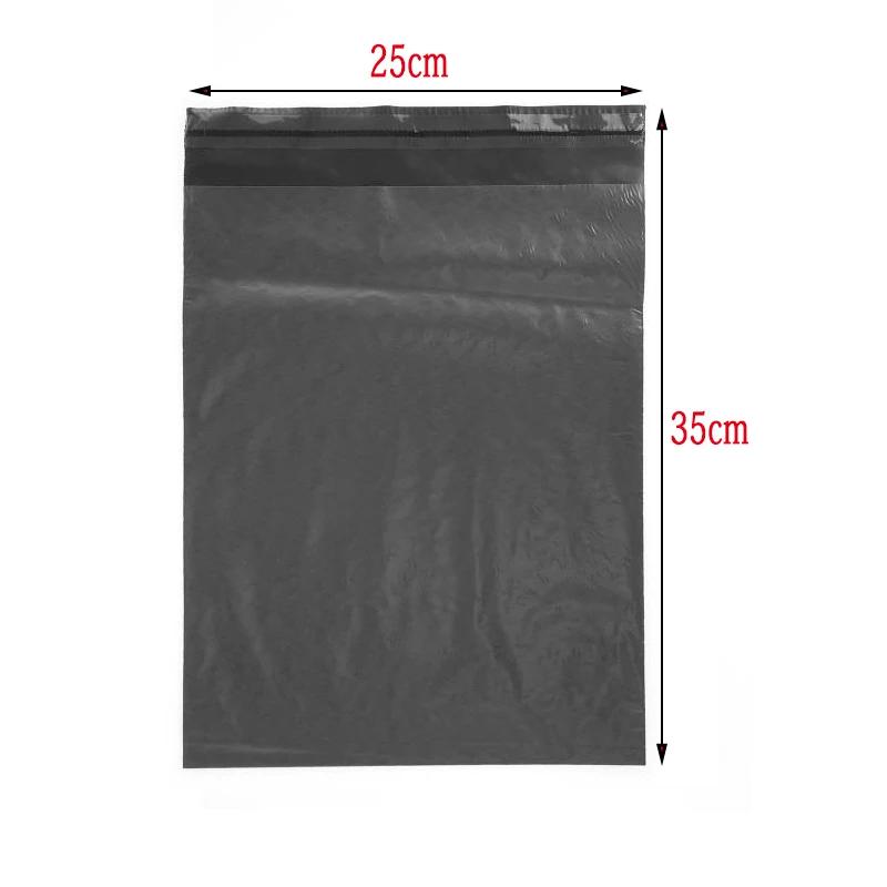 100Pcs Plastic Envelope Bags Self-seal Adhesive Courier Storage Bag White Black Plastic Poly Envelope Mailer Shipping Bages