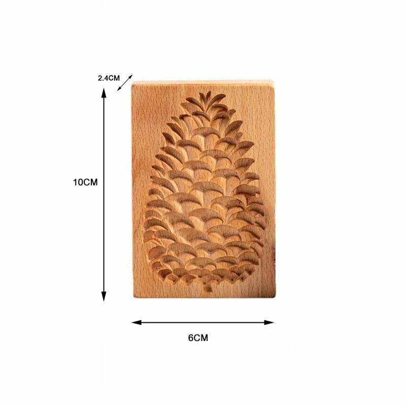 Резные деревянные формы для печенья, имбирные пряники, розовая сосна, формы для печенья, инструменты для выпечки, сделай сам